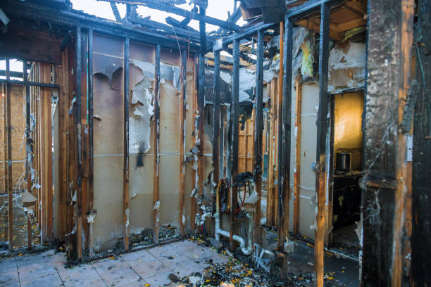 Professional Fire Damage Repair technician working in Bloomfield, NM